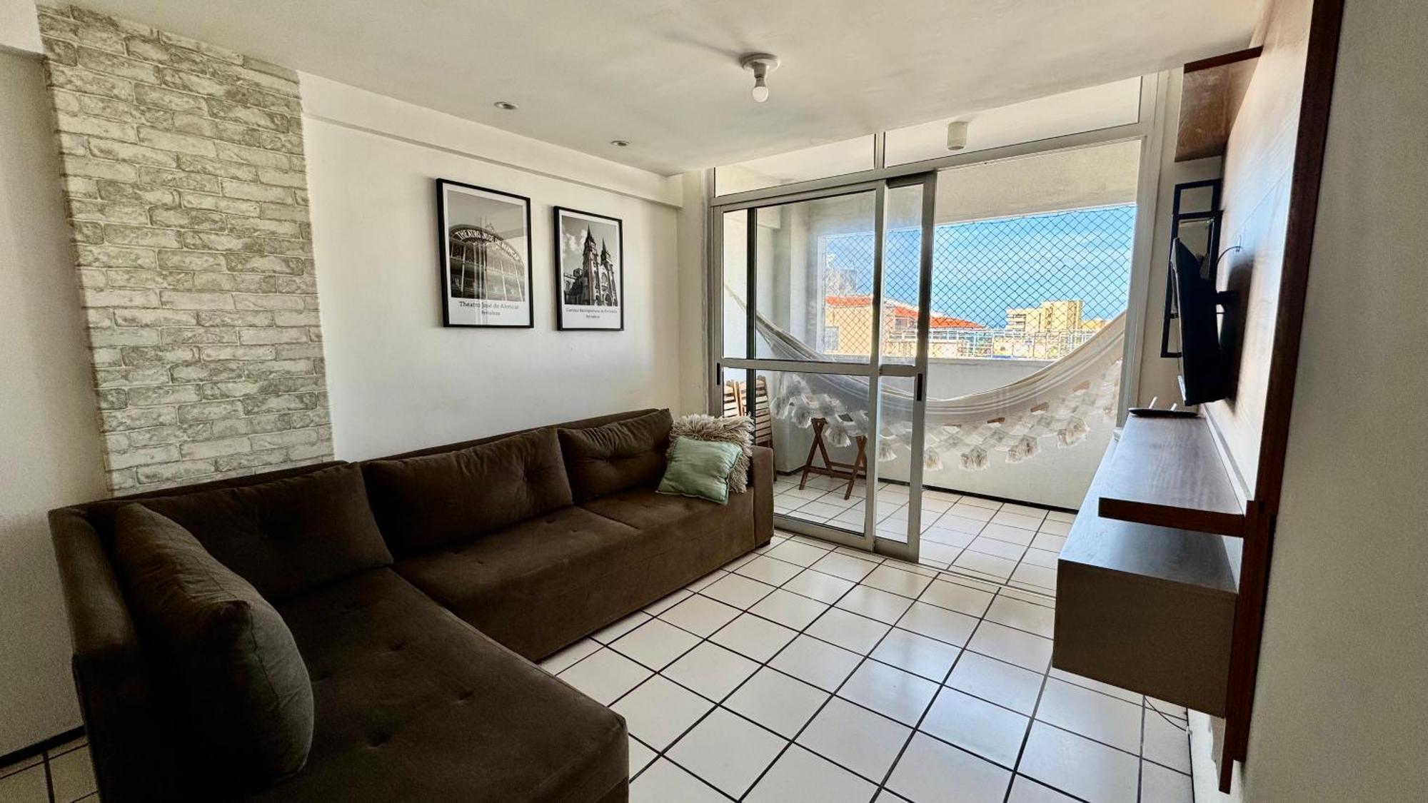 Apartamento Praia De Iracema Com Vista Mar فورتاليز المظهر الخارجي الصورة